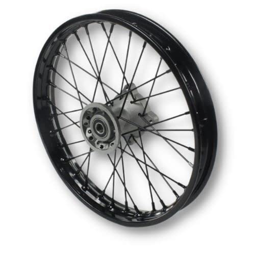 Dirtbike Dirt Bike Felge für vorne schwarz 14" für 15mm Achse von Powersports