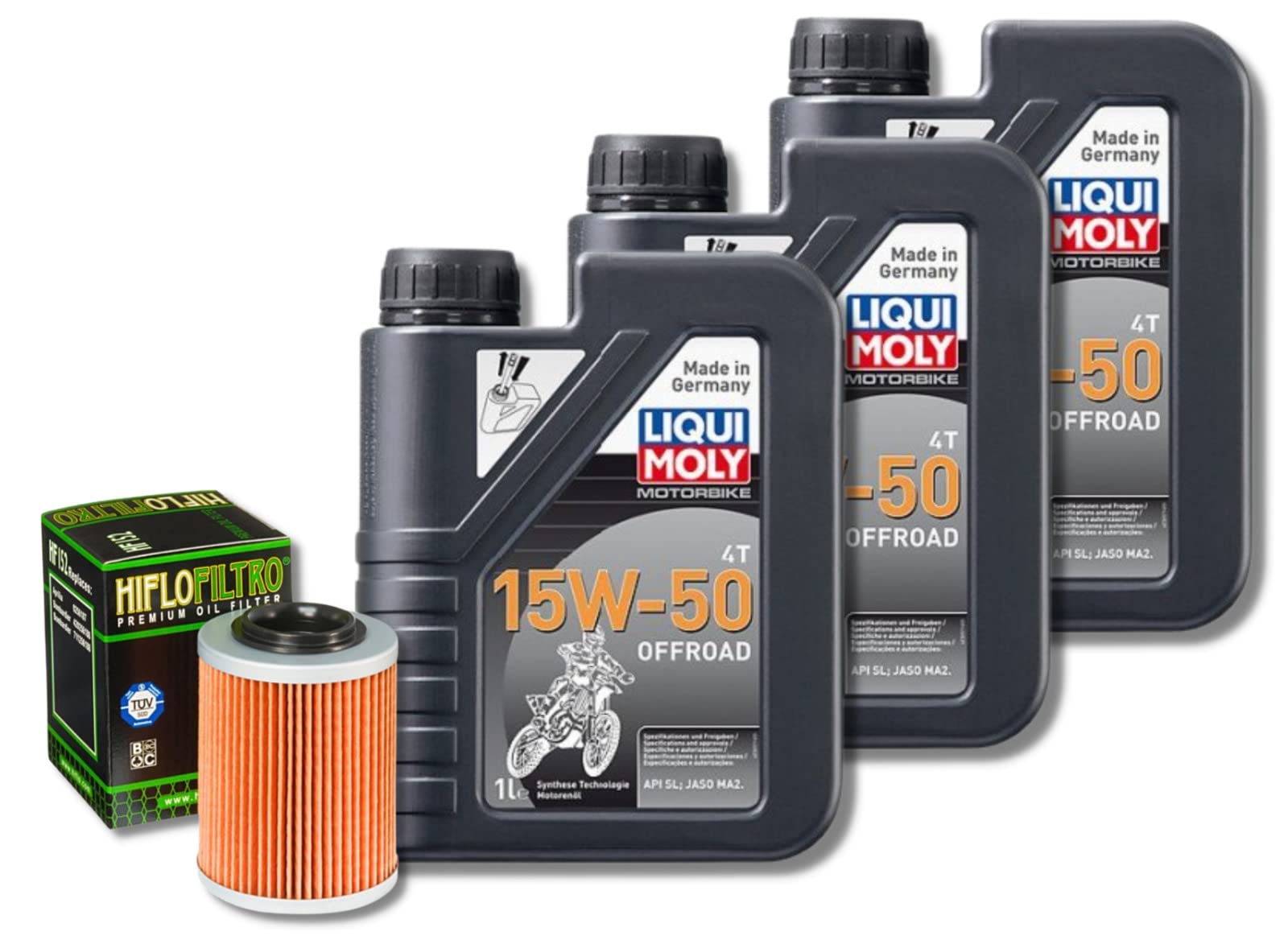 Ölwechsel Ölfilter CF Moto CForce 450 520 550 Inspektionskit Service Kit von Power Sport