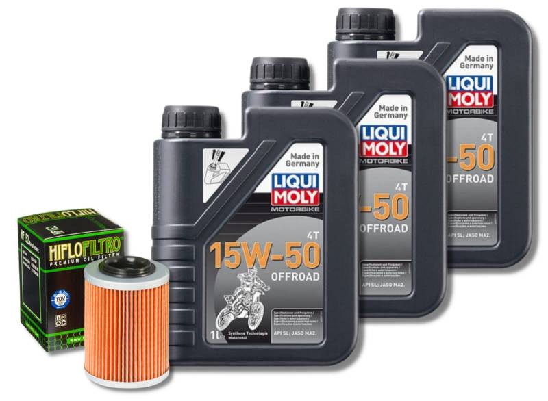 Ölwechsel Ölfilter CF Moto CForce 450 520 550 Inspektionskit Service Kit von Power Sport