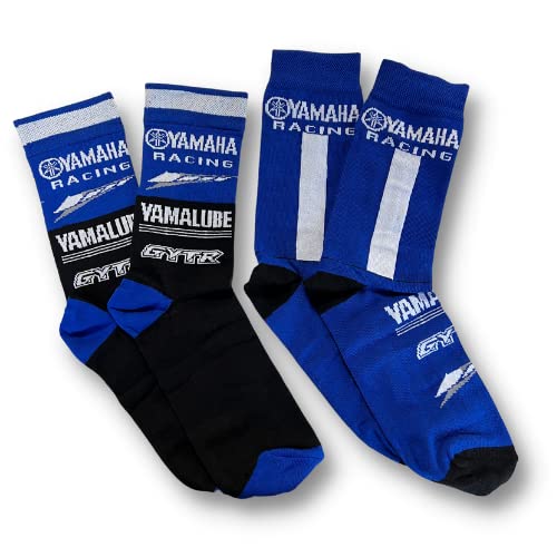 Powersports Racing Paddock Blue Socken - 2 Paar (Größe 42-43) von Powersports