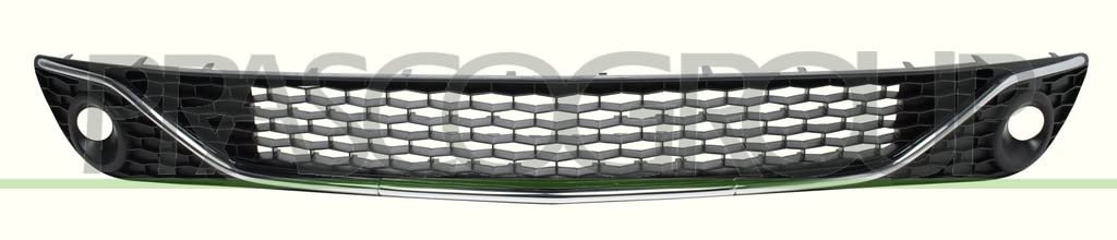 (B07N97NBDS) in unserem Katalog. Ändern Sie das Produktattribut in Prasco GRIGLIA CENTRALE PARAURTI NERA CON MODANATURA CROMATA-CON SEDE FENDI von Prasco