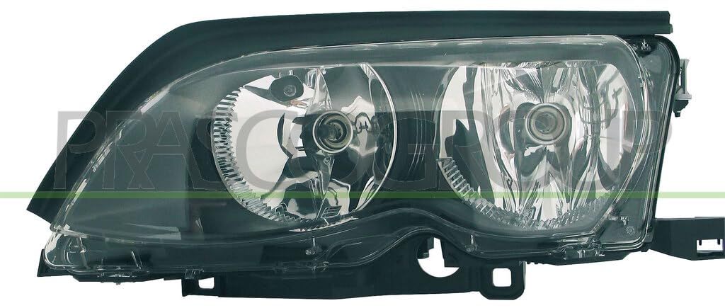 Prasco - BM0214903 - BMW - 3 Series - E46 Coupe - Mod. 09/01-08/03 - Scheinwerfer Rechts-H7+H7-Mit Lwr-Mit Motor-Schwarz Prasco - BM0214903 - BMW - 3 Series - E46 Coupe - Mod. 09/01-08/03 - Scheinwerfer Rechts-H7+H7-Mit Lwr-Mit Motor-Schwarz von Prasco