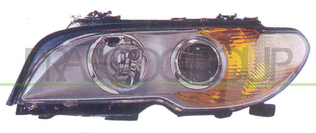 Prasco - BM0224933 - BMW - 3 Series - E46 Coupe - Mod. 09/03-09/06 - Scheinwerfer Rechts-H7+H7-Mit Lwr-Ohne Motor-Gelber Blinker-Verchromt Prasco - BM0224933 - BMW - 3 Series - E46 Coupe - Mod. 09/03-09/06 - Scheinwerfer Rechts-H7+H7-Mit Lwr-Ohne Motor-Gelber Blinker-Verchromt von Prasco
