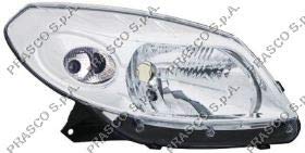 Prasco - DA2204804 - Dacia - Sandero - Mod. 06/08-12/12 - Scheinwerfer Links-H4-Mit Lwr-Ohne Motor-Verchromt Prasco - DA2204804 - Dacia - Sandero - Mod. 06/08-12/12 - Scheinwerfer Links-H4-Mit Lwr-Ohne Motor-Verchromt von Prasco