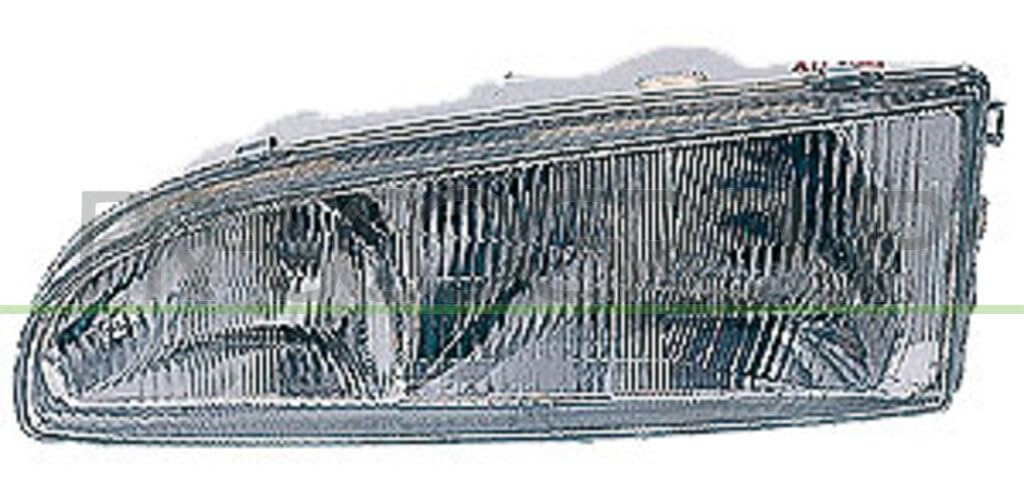 Prasco - HN9204604 - Hyundai - H 100 - Mod. 01/96-12/04 - Scheinwerfer Links-H1+H4-Ohne Lwr von Prasco