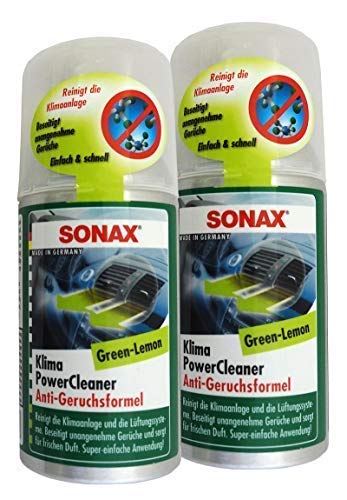 Preisjubel 2 x SONAX KlimaPowerCleaner Green-Lemmon 100ml, Klimaanlagen-Reiniger von Preisjubel