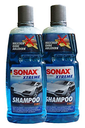 Preisjubel 2 x SONAX Xtreme Shampoo 2in1 1l Waschen ohne Abledern, Autopflege, Autowäsche von Preisjubel
