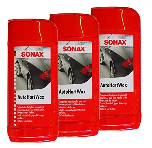 Preisjubel 6 x SONAX AutoHartWax 500ml, Hart-Wachs, Lack-Pflege, Versiegelung, Autowachs von Preisjubel