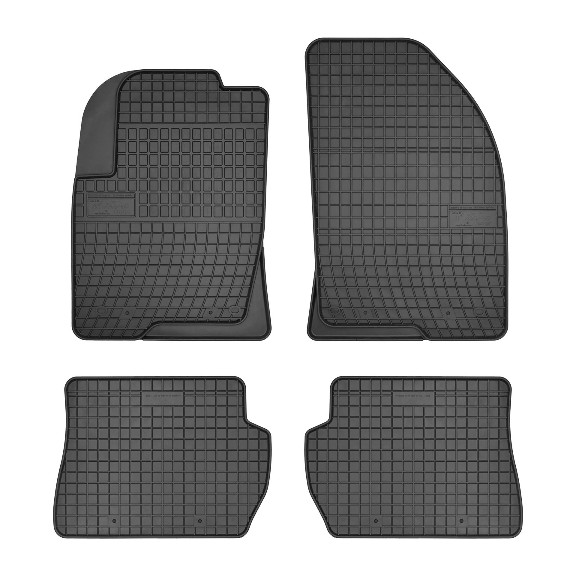 Gummimatten Autofußmatten Fußmatten exakter Passform 4-teilig FO-0313 Gummimatten Autofußmatten Fußmatten exakter Passform 4-teilig FO-0313 von Preisprofessor