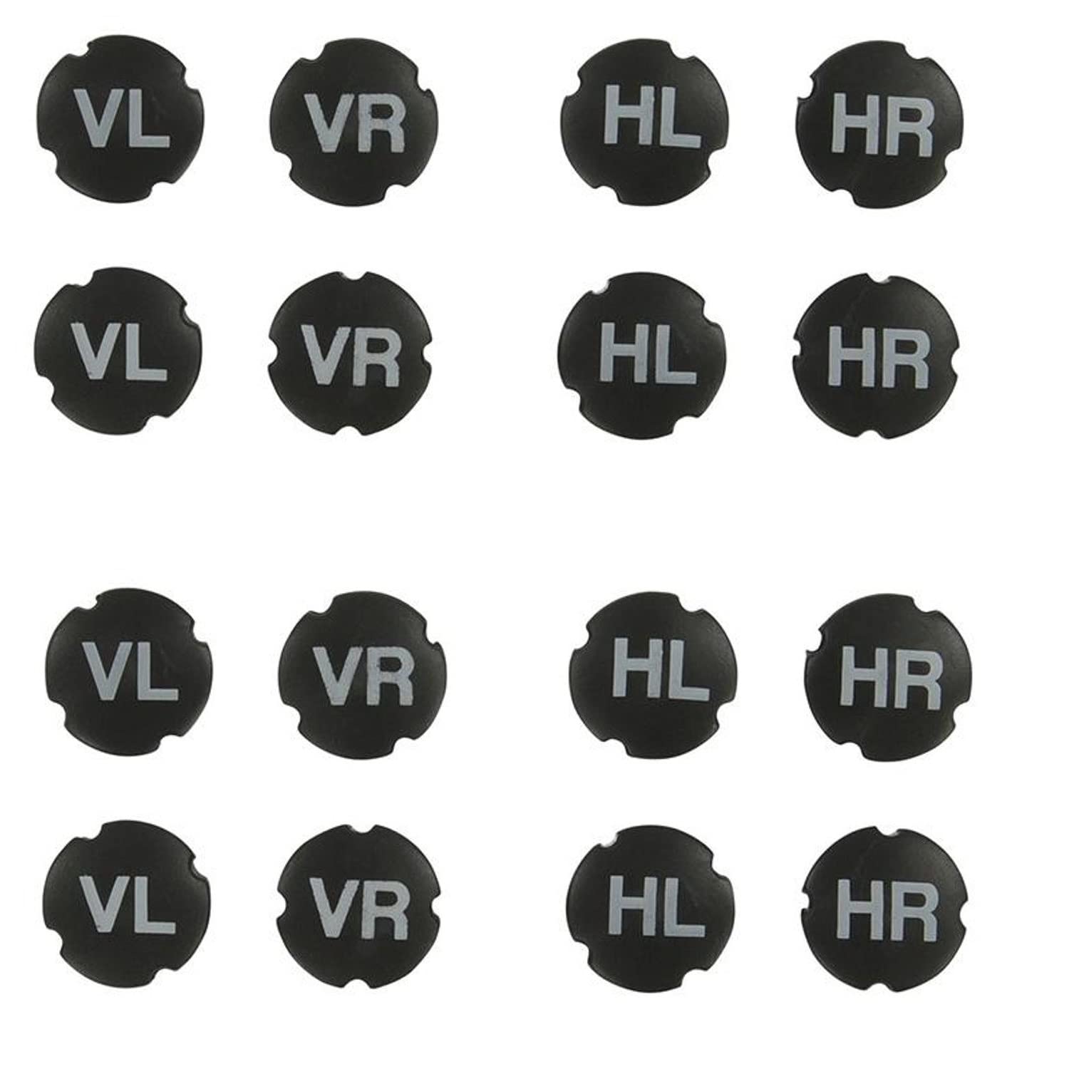 16 x Reifenmarkierer Radmarkierung Marker Felgen Ventilkappen Set Radmerker von Preiswert&Gut
