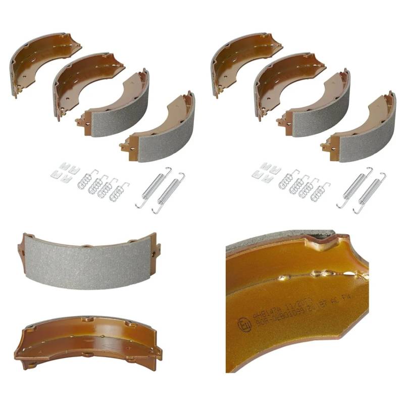 Preiswert&Gut 2 x Bremsbacken Anhänger Bremsbeläge 230x40 kompatibel für AL-KO 2360 2361 von Preiswert & Gut