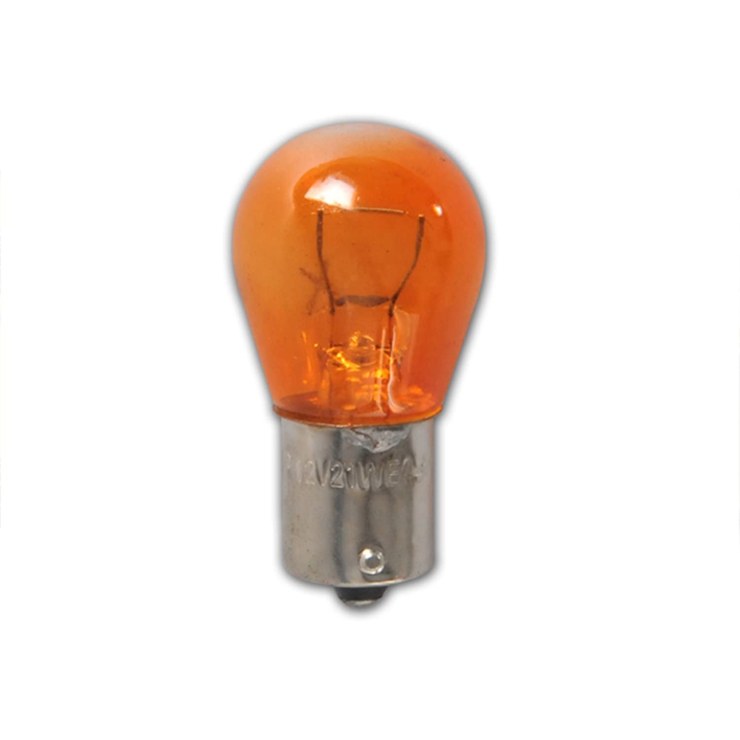 20 x Autolampe Glühbirne 21W Blinker BA15s 12V Orange Blinkerbirne Leuchtmittel von Preiswert & Gut