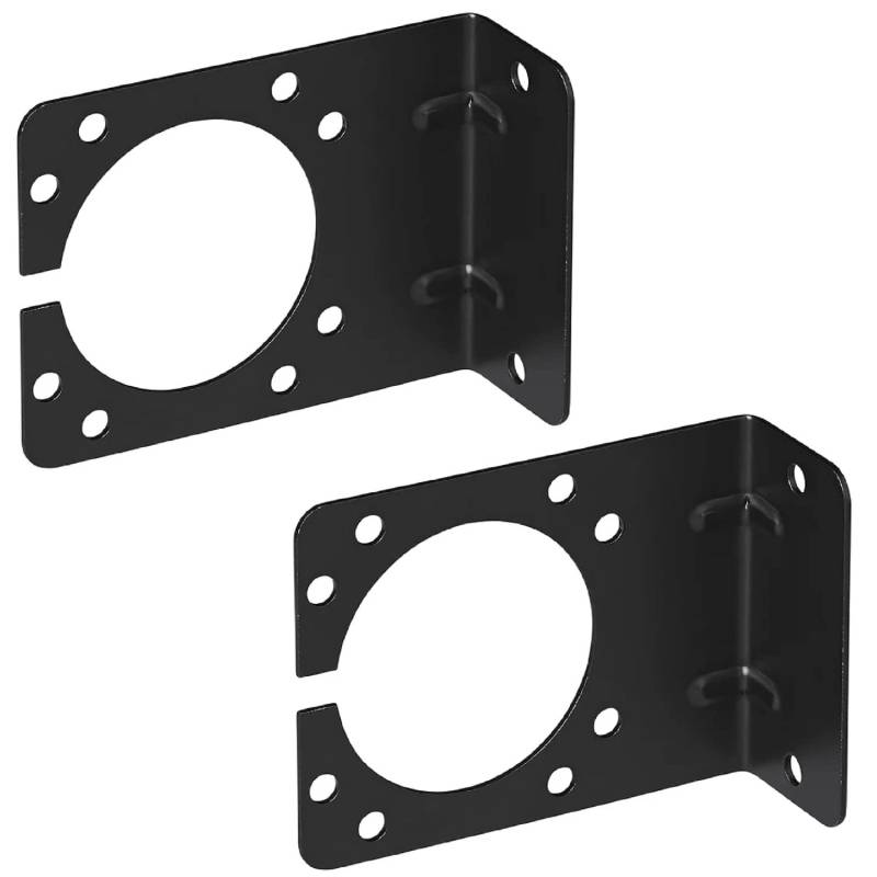 Preiswert&Gut 2 x Steckdosenhalterung 7 u 13 polig Halter Anhänger Steckdose Halterung 9,25 x 7 von Preiswert & Gut