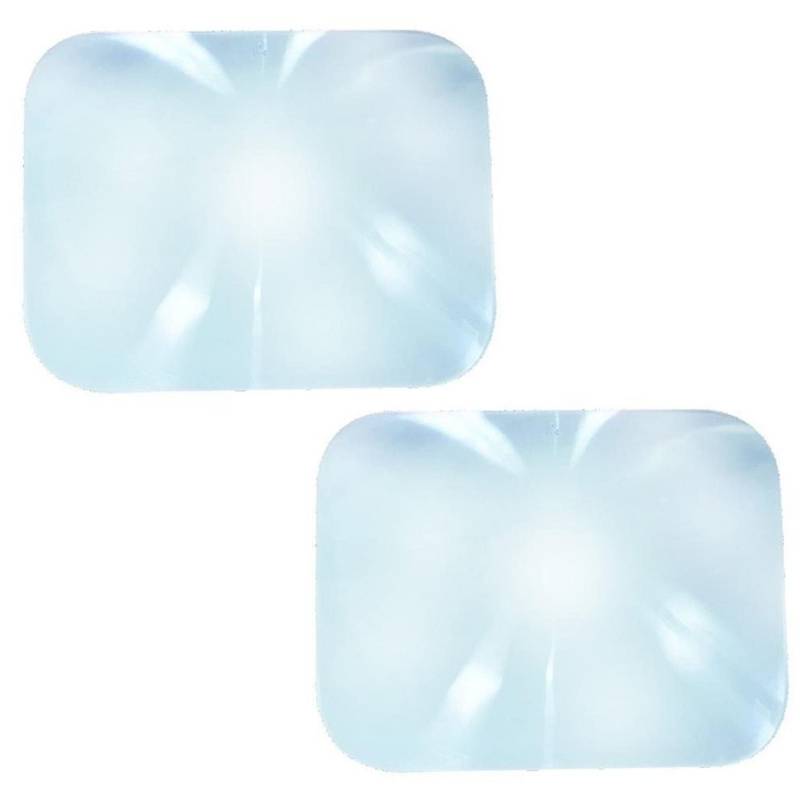Preiswert&Gut 2 x Weitwinkellinse Stufenlinse Fresnel-Linse Selbstk PKW Wohnmobil Fresnellinse von Preiswert & Gut