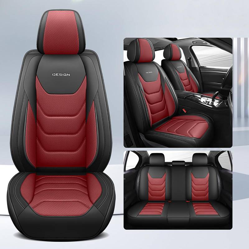 Prelea Sitzbezüge Auto Autositzbezüge Universal Set für Hyundai i30 N(PD)/i30 N Line(PD)/i30 Wagon(PD)/i30 Wagon N Line(PD)/i30 Limousine(CN7)/ Auto Zubehör von Homry