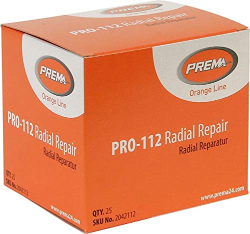 PRO-112 Prema Orange Line Radial Reparaturpflaster 87mm x 72mm von Prema GmbH