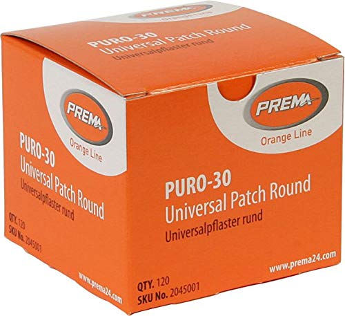 Prema Orange Line PURO-30 Universalpflaster rund, Durchmesser 29 mm von Prema