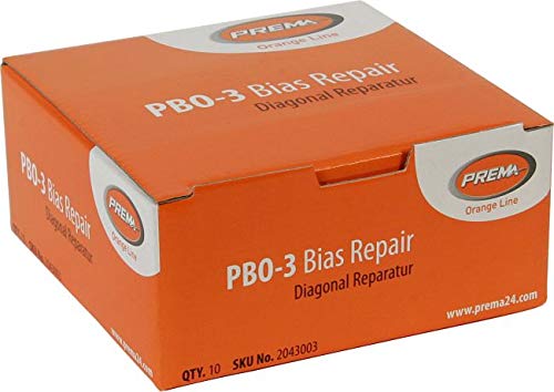 Prema PBO-3 Orange Line Diagonal Reparatur 87mm x 87mm von Prema