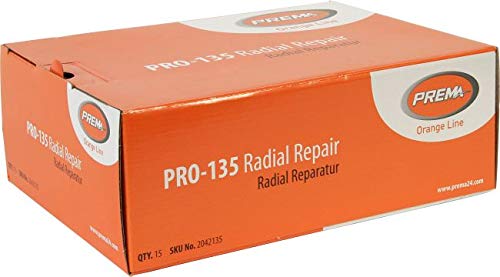 Prema PRO-135 Orange Line Radial Reparatur Pflaster 203mm x 148mm von Prema