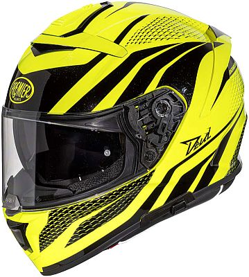 Premier Devil PR, Integralhelm - Neon-Gelb/Schwarz - XL von Premier