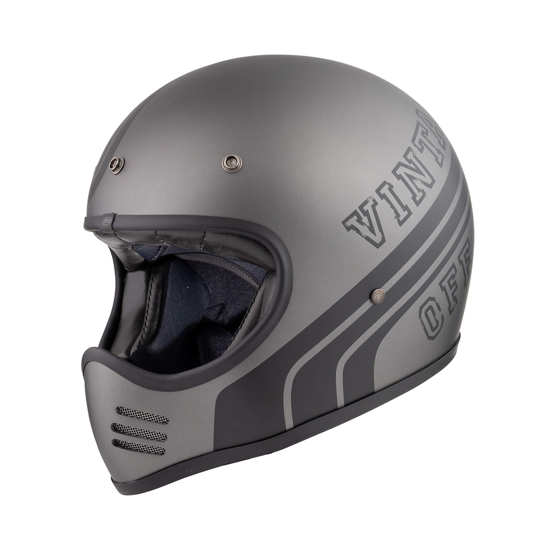 Premier HELM MX BTR 17 BM,GRAU SCHWARZ,S von Premier