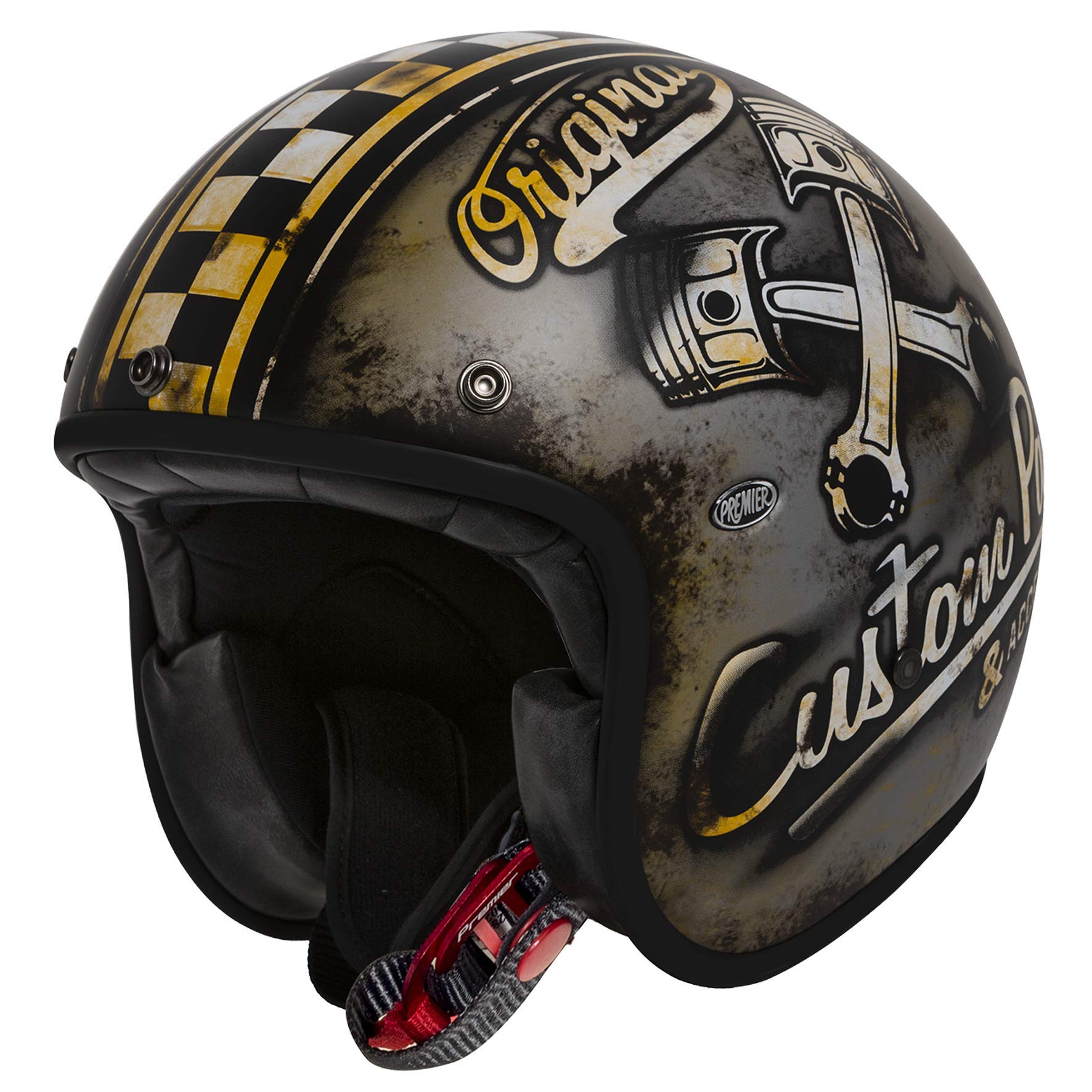 Premier HELM LE PETIT CLASSIC OP 9 BM,BRAUN/OCHER/SCHWARZ,XL Premier HELM LE PETIT CLASSIC OP 9 BM,BRAUN/OCHER/SCHWARZ,XL von Premier