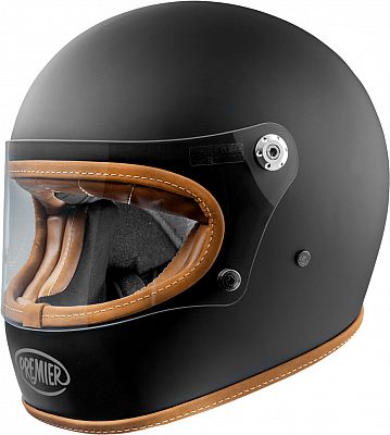 Premier Trophy Platinum Edition, Integralhelm - Matt-Schwarz - S von Premier