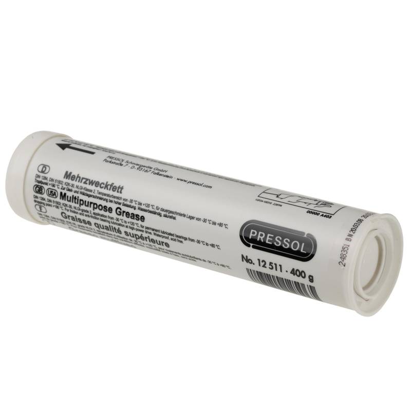 Pressol Mehrzweckfettkartusche 400 g, 1 Packung, Blanc von Pressol