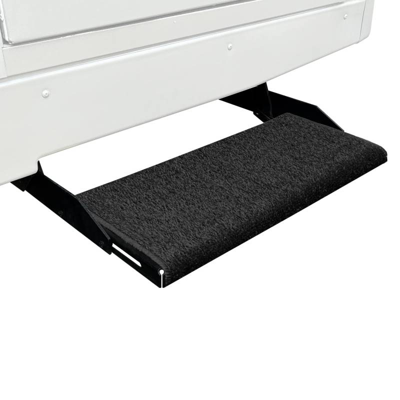 Prest-O-Fit 2-1072 Wickeldecke + Plus Wohnmobil-Stufen-Teppich, Schwarz, 50,8 cm breit von Prest-O-Fit