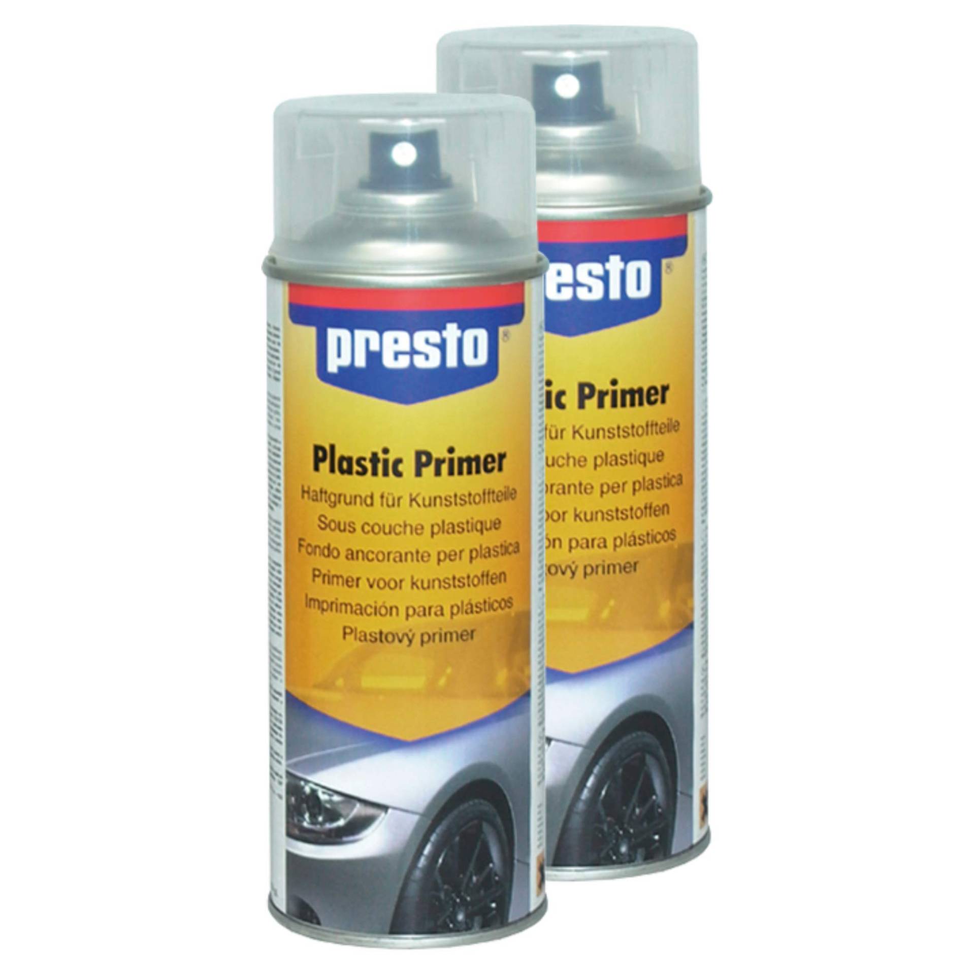 Presto 2X 308066 HAFTGRUND FÜR KUNSTSTOFFTEILE Primer HAFTVERMITTLER 400 ml von Presto