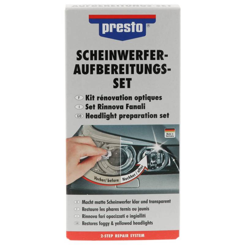 presto 365171 Scheinwerfer-Aufbereitungs-Set von Presto