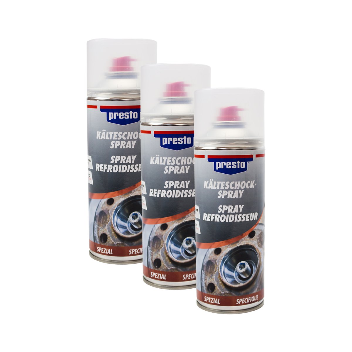 Presto 3X 211881 KÄLTESCHOCKSPRAY Spezial Schrauben MUTTERN BOLZEN 400 ml von Presto