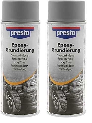 Presto 502637 Epoxy-Grundierung grau 400 ml (Packung mit 2) von Presto