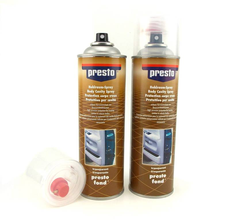 Presto Hohlraumspray mit Sonde Versiegelung 2X 500ml 306055 von Presto