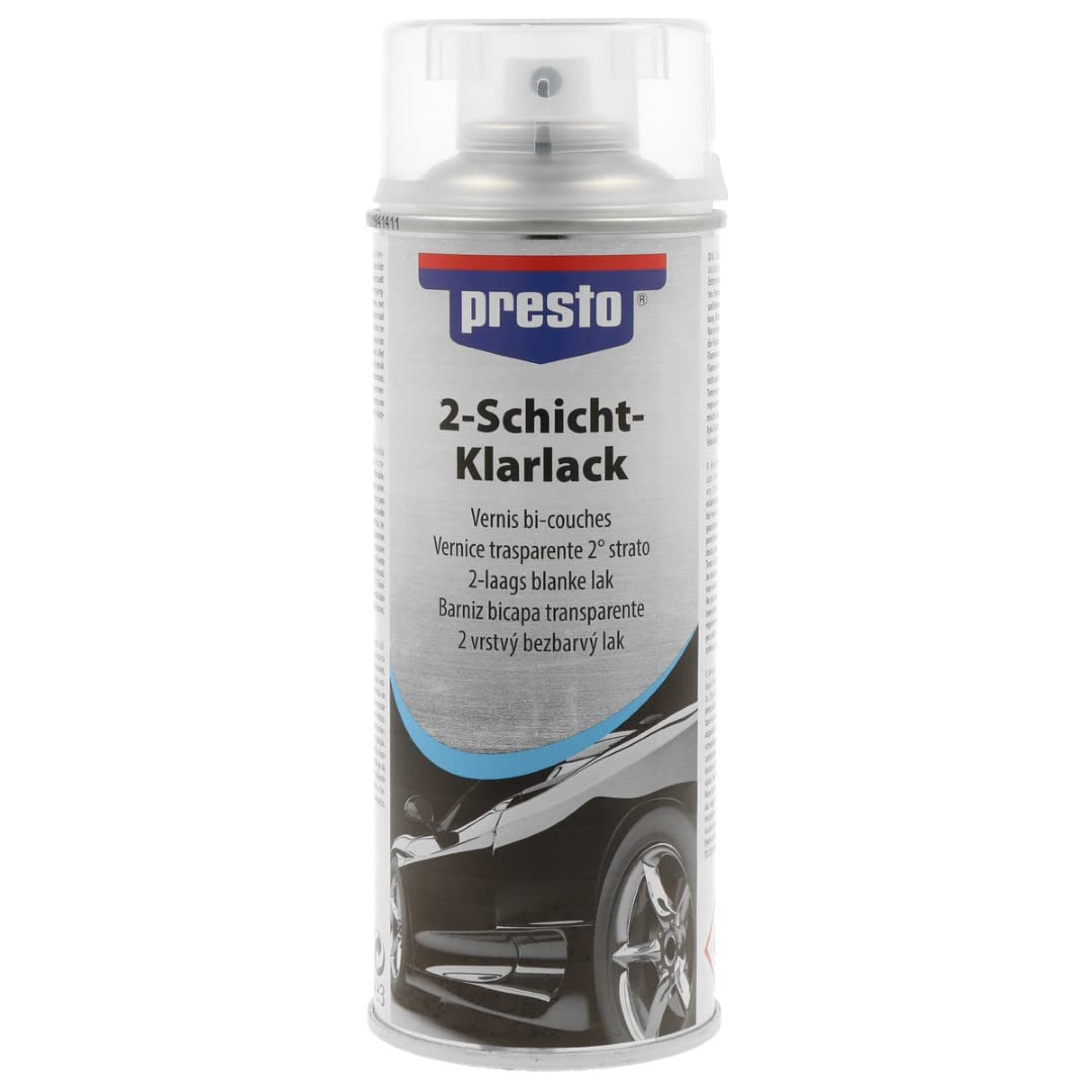 presto 307229 2-Schicht-Klarlack transparent hochglänzend 400 ml von Presto