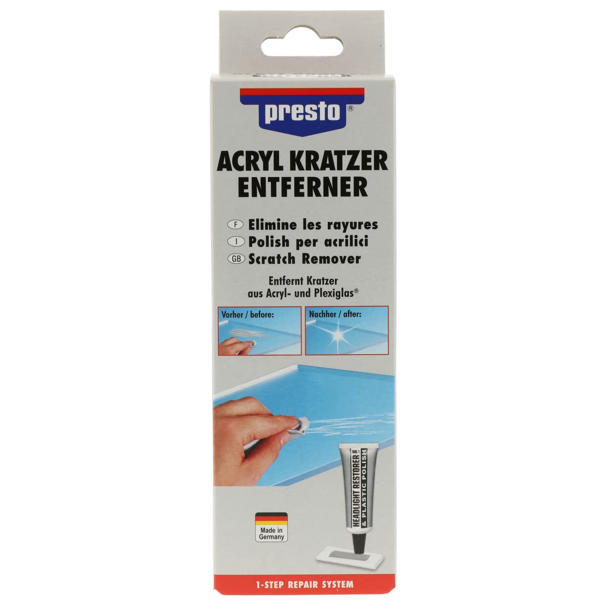 presto 430114 Acryl-Kratzer-Entferner, weiß presto 430114 Acryl-Kratzer-Entferner, weiß von presto
