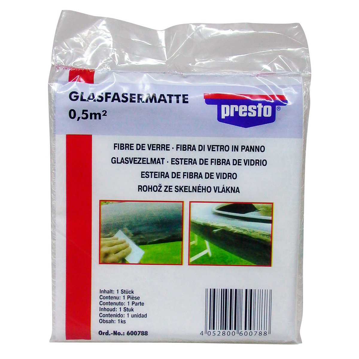 presto 600788 Glasfasermatte 0,5 m² von Presto