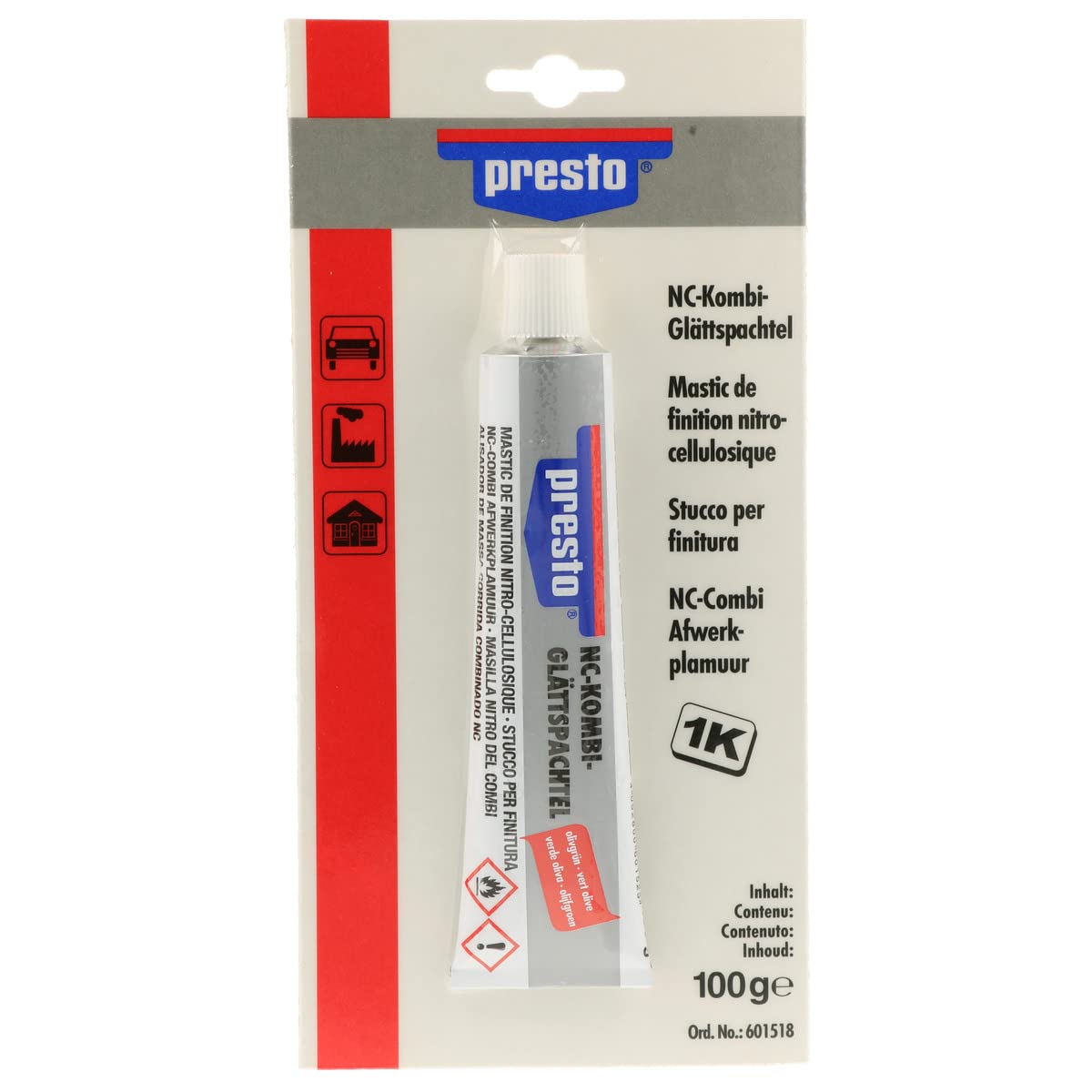 presto 601518 NC-Kombi lättspachtel eblistert 100 presto 601518 NC-Kombi lättspachtel eblistert 100 von Presto