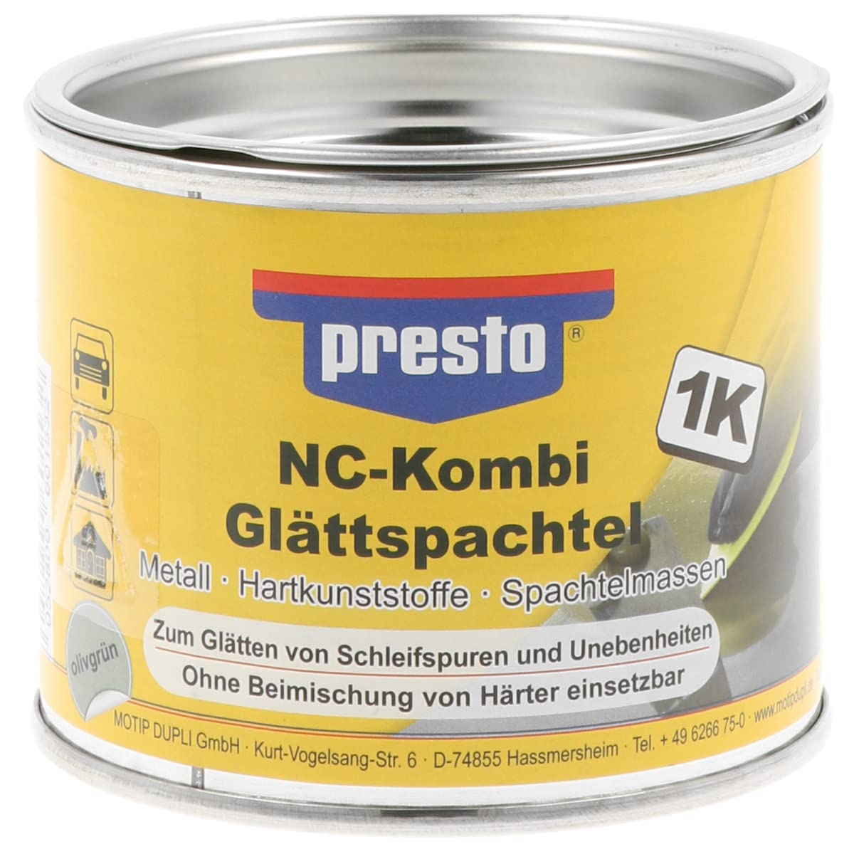 presto 601532 NC-Kombi Glättspachtel 250 g von Presto