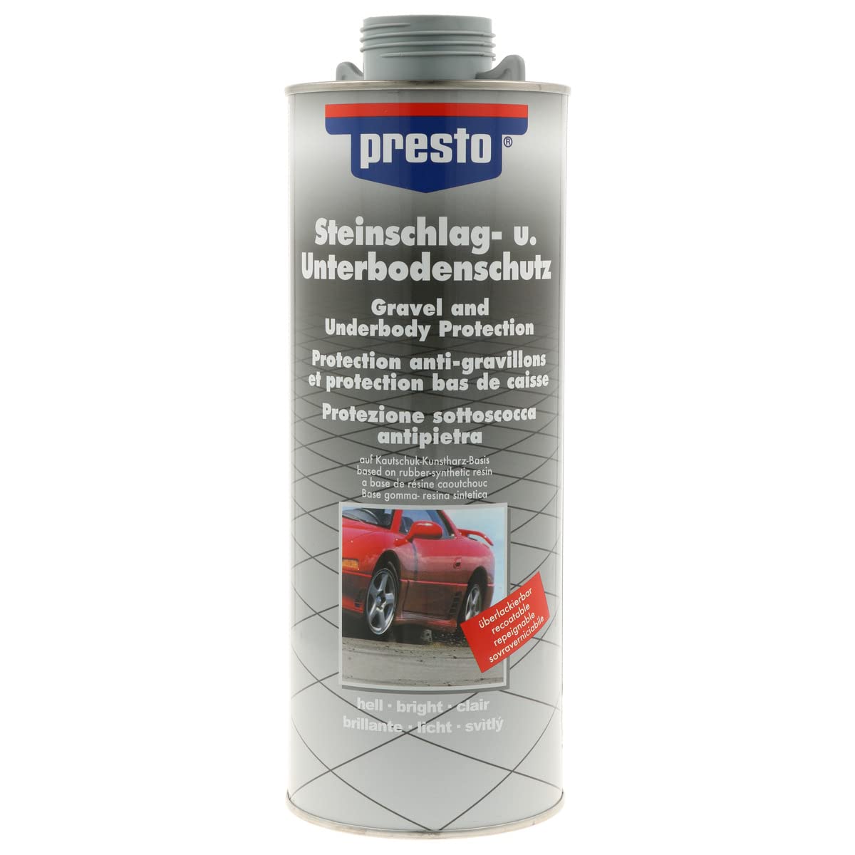presto 603222 Steinschlag-Unterbodenschutz grau 1000 ml presto 603222 Steinschlag-Unterbodenschutz grau 1000 ml von presto