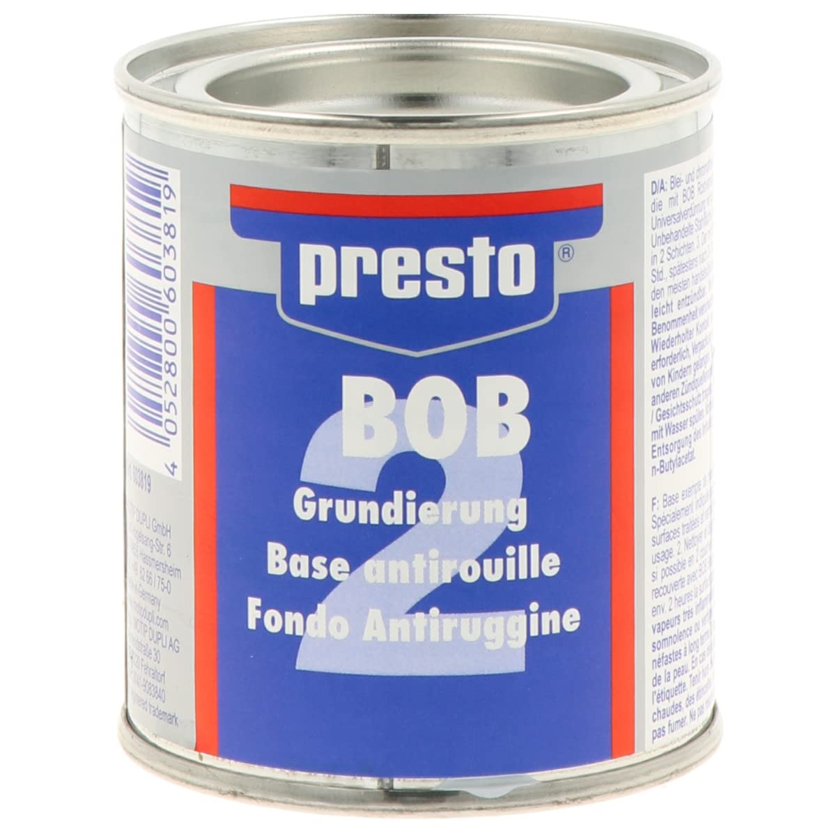 presto 603819 BOB Rostschutz-Grundierung 100 ml presto 603819 BOB Rostschutz-Grundierung 100 ml von Presto