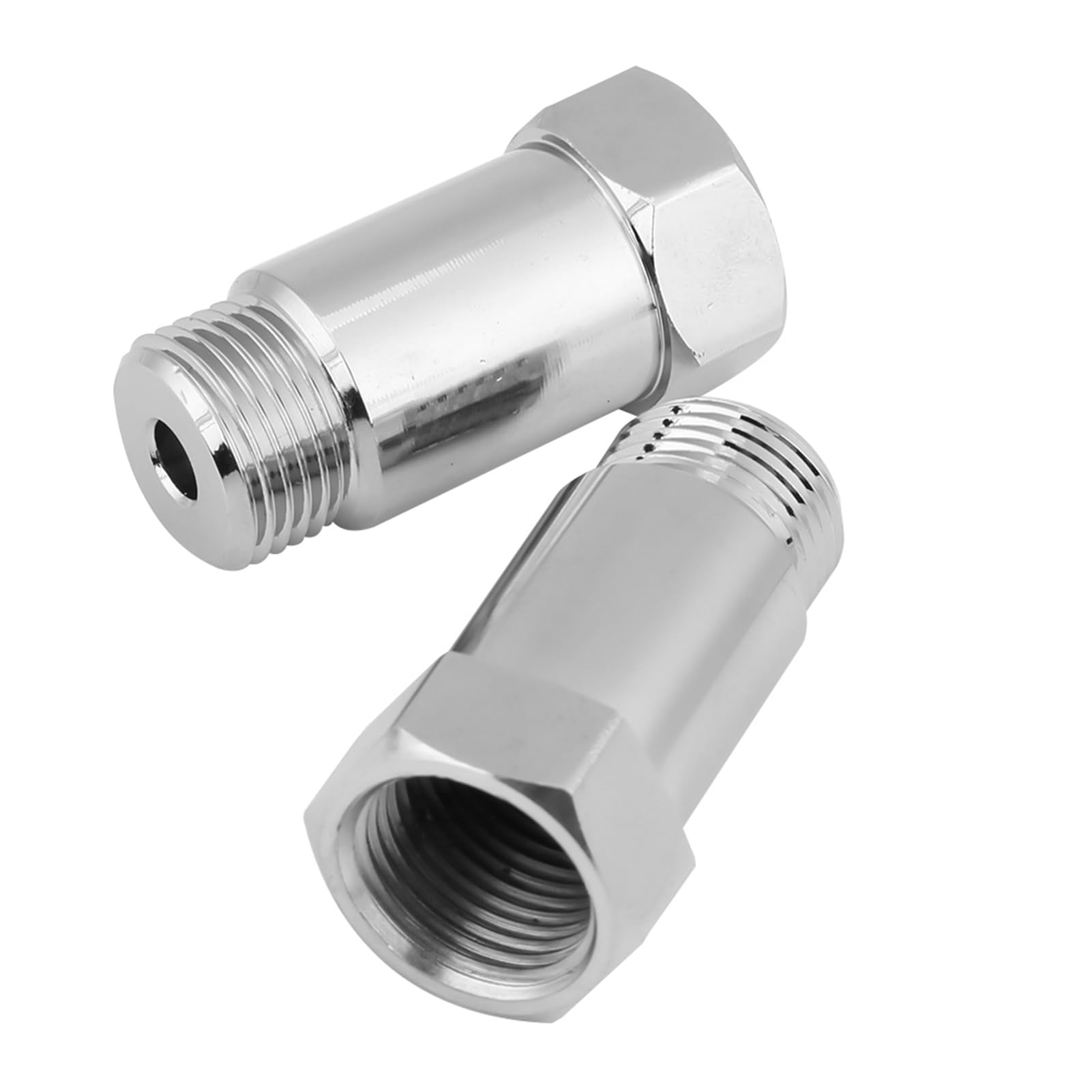 2pcs 45mm M18*1,5 Sauerstoffsensor -Extender -Motor -Leuchte -Eliminator -Adapter, Silber, Universelle Einrichtung mit M18*1,5 O2 -Sensorloch, Einfache Installation für die 2pcs 45mm M18*1,5 Sauerstoffsensor -Extender -Motor -Leuchte -Eliminator -Adapter, Silber, Universelle Einrichtung mit M18*1,5 O2 -Sensorloch, Einfache Installation für die von Pretfy