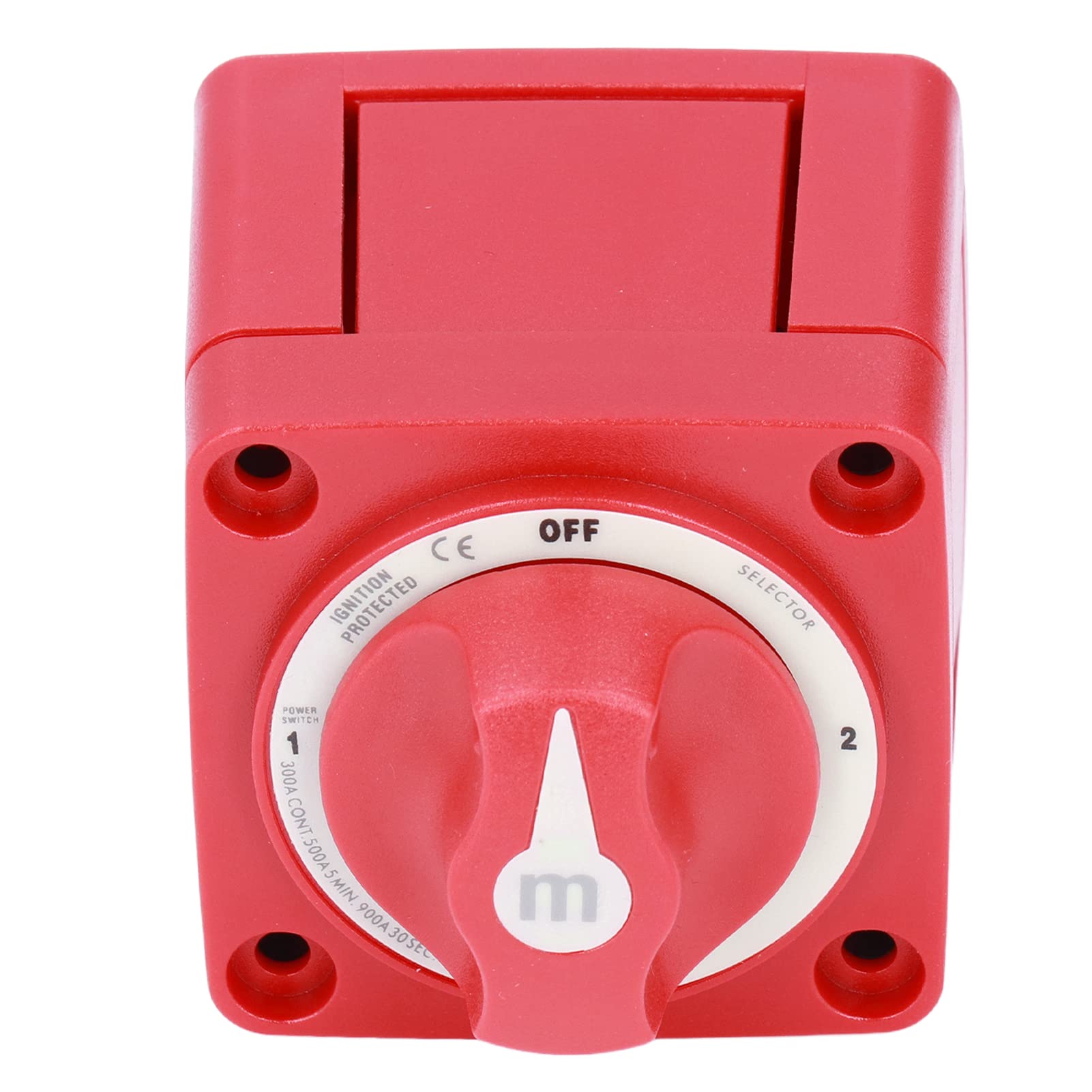 300A Batterie - -Schalter, 3 -Position -Dual -Kreislauf -Stromverbindungsisolator für Meeresboot mit Sicherem Zündschutz, Ideal für Schiffe, Yachten, Wohnmobile, Große 300A Batterie - -Schalter, 3 -Position -Dual -Kreislauf -Stromverbindungsisolator für Meeresboot mit Sicherem Zündschutz, Ideal für Schiffe, Yachten, Wohnmobile, Große von Pretfy