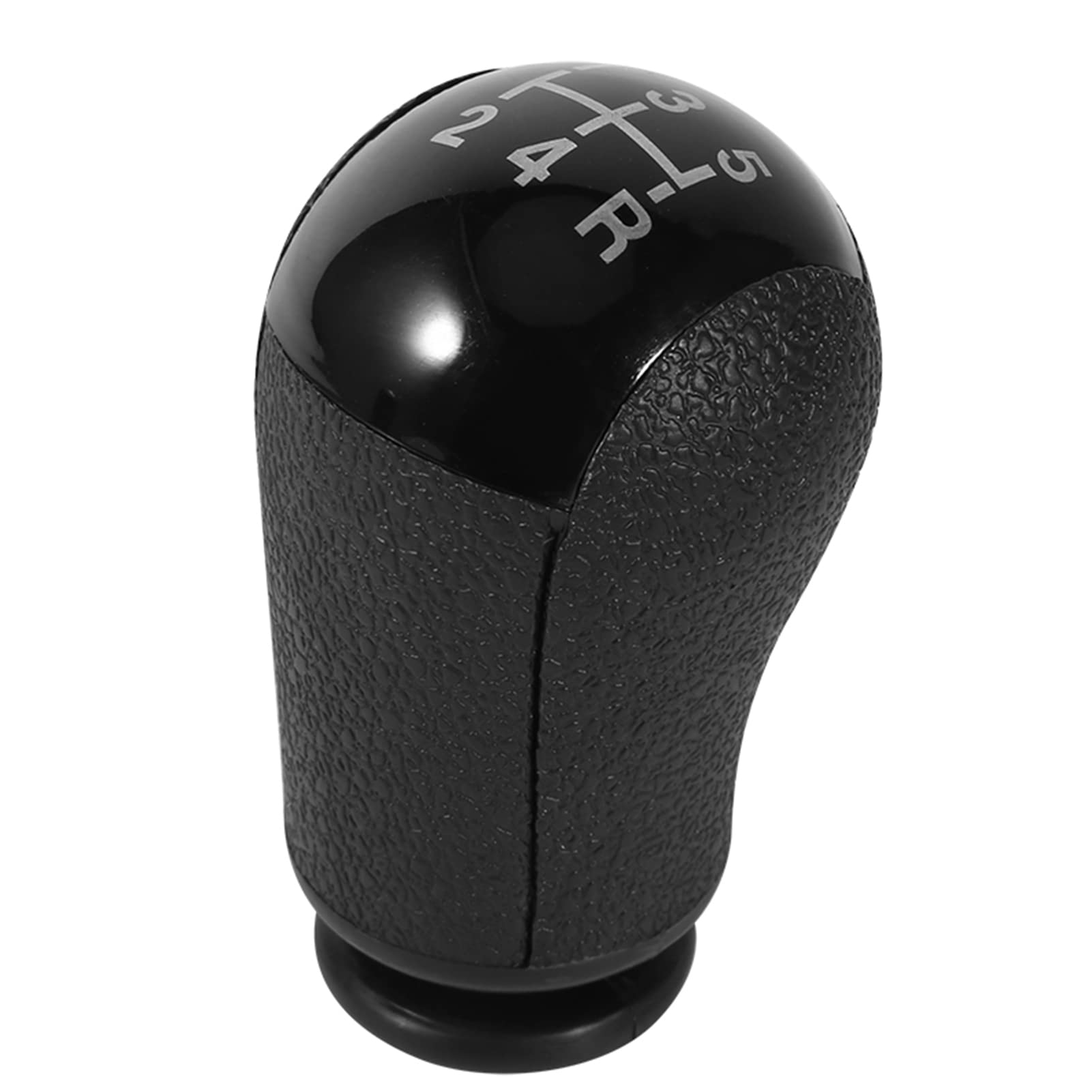 5-Gang-Schaltknopf, ABS-Material, Hoher Qualität, Schaltknauf, Elegantes Design, Super Einfach zu Installieren, für, Mk3 S Max Neu (Schwarz) von Pretfy