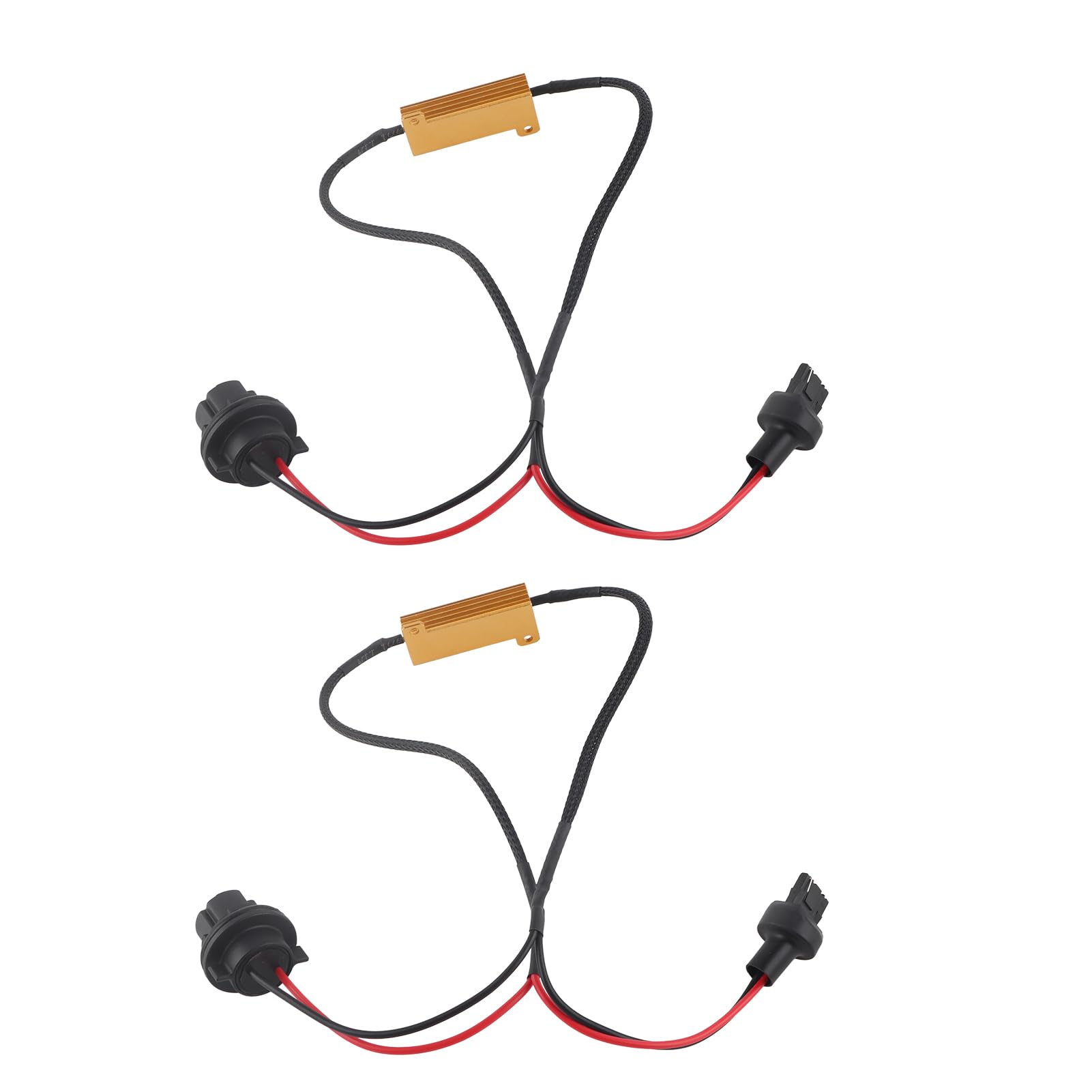 50W8RJ-Lastwiderstand Kabelbaum, 7440 T20 Hyper Flash Fix Fehlerfrei, kein Nerviges Schnellblitz, Männlichen und Weiblichen Anschluss Enthalten, Vorverdrahtet für Plug-and-Play 50W8RJ-Lastwiderstand Kabelbaum, 7440 T20 Hyper Flash Fix Fehlerfrei, kein Nerviges Schnellblitz, Männlichen und Weiblichen Anschluss Enthalten, Vorverdrahtet für Plug-and-Play von Pretfy