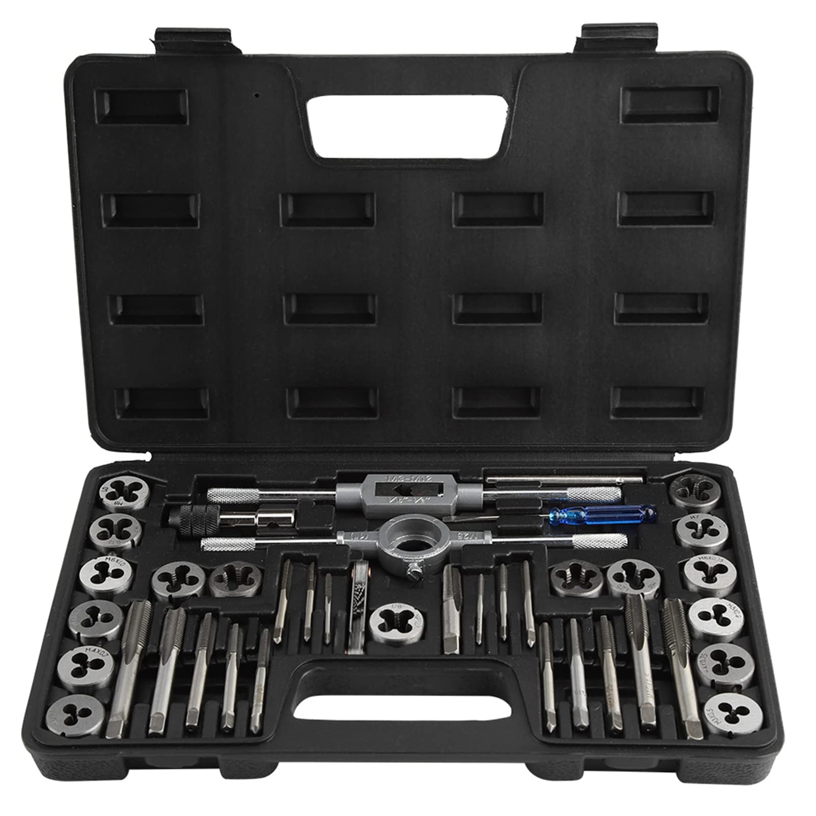 Einstellbare Wärme Behandelt 45# Stahlhähne und Legierungsstahlstirme für Maschinen und Fahrzeuge, 40pcs -Hähne und -stirme mit Wellenschrauben, Gewindeanzeige, Gewindeanzeige Einstellbare Wärme Behandelt 45# Stahlhähne und Legierungsstahlstirme für Maschinen und Fahrzeuge, 40pcs -Hähne und -stirme mit Wellenschrauben, Gewindeanzeige, Gewindeanzeige von Pretfy