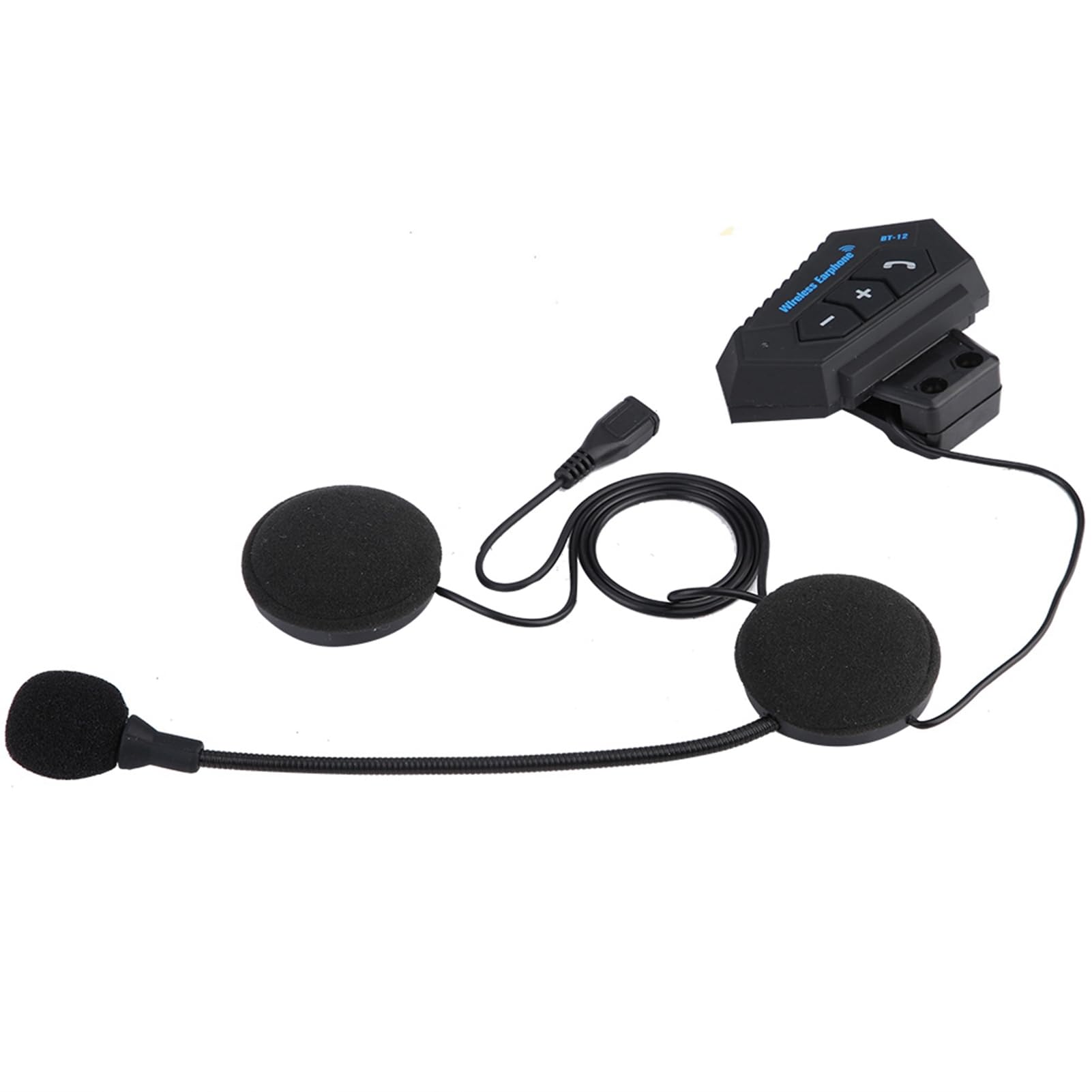 Helm Freihändiges Headset mit BT V 4.1 EDR, Hi-Fi Sound, Freis Prech Anlage für Motorrad Helm Freihändiges Headset mit BT V 4.1 EDR, Hi-Fi Sound, Freis Prech Anlage für Motorrad von Pretfy