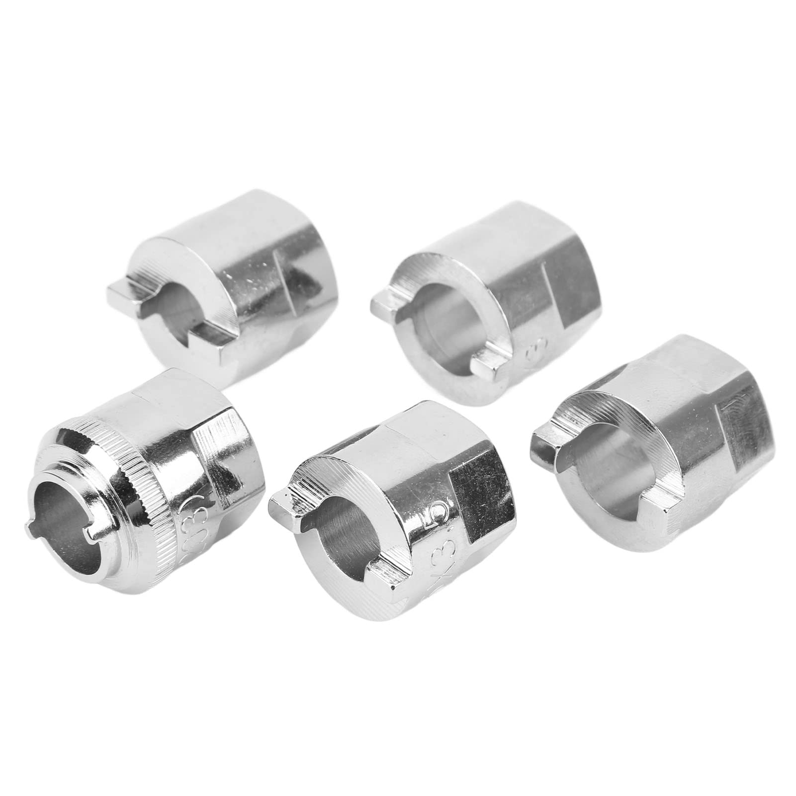 Hochfestigkeit Kohlenstoffstahl-Stoßdämpfer-Strebe-Nuss-Sockel-Werkzeugset, Effiziente Reparaturarbeiten, 5pcs für - C-Klasse W203 W209 CLK, Unterschiedliche Größen mit 10,5 X Hochfestigkeit Kohlenstoffstahl-Stoßdämpfer-Strebe-Nuss-Sockel-Werkzeugset, Effiziente Reparaturarbeiten, 5pcs für - C-Klasse W203 W209 CLK, Unterschiedliche Größen mit 10,5 X von Pretfy