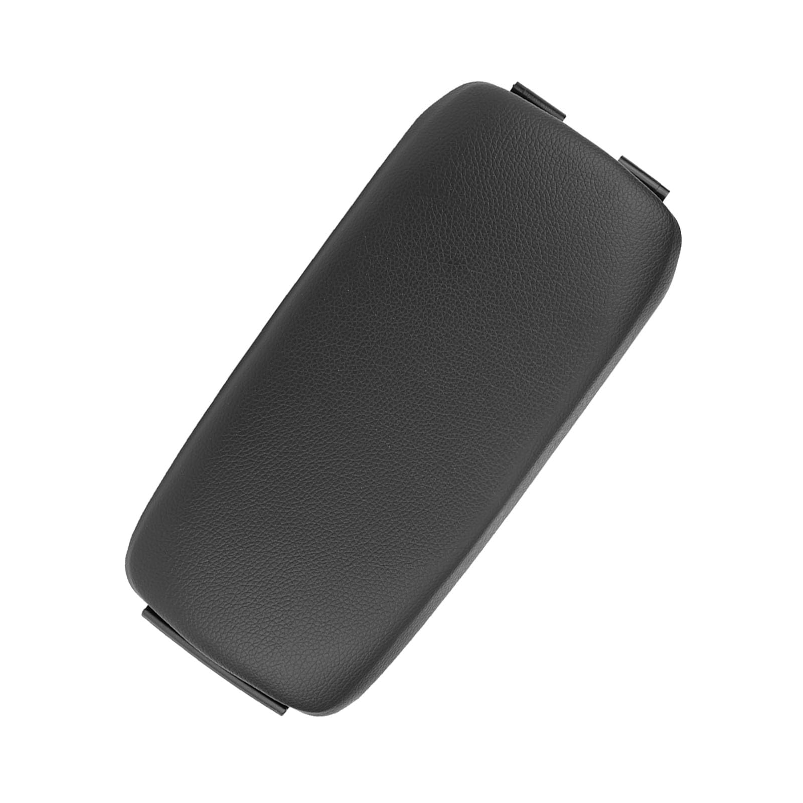 Schwarz-Leder-Konsolen-Armlehnen-Deckelabdeckung, Weich und Robust, mit Einfacher Installation, Geeignet für A3 8P / 2003-2013, Lederstil, 370 G Paketgewicht (Leder) von Pretfy
