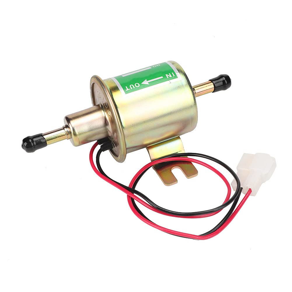 Universelle Kraftstoffpumpe, 24 V, Elektrischer Inline-Filter für Auto, Boot, Benzin-/-Ersatz für die Pumpe, aus Aluminiumlegierung, Stabile Leistung, Einfach zu Installieren, Universelle Kraftstoffpumpe, 24 V, Elektrischer Inline-Filter für Auto, Boot, Benzin-/-Ersatz für die Pumpe, aus Aluminiumlegierung, Stabile Leistung, Einfach zu Installieren, von Pretfy